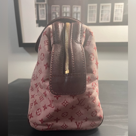 LOUIS VUITTON PM Josephine Bordeaux mini Lin - Picture 7 of 12